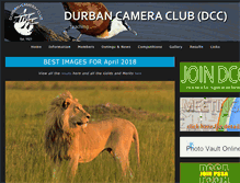 Tablet Screenshot of durbancameraclub.co.za